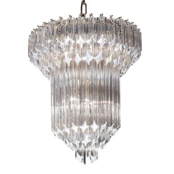 Patrizia Volpato / Chandeliers / Cristalli Murano Glass 24 Karat Gold 7040-60