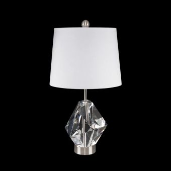 Crystal Lamps 24.5"H Table Lamp 907310ST by Fine Art Handcrafted Lighting