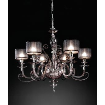 Euroluce Lampadari / Chandeliers / Alicante Fumè L6 Shade