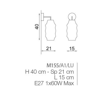 Il Paralume Marina / Wall Sconces / IL-M155/A1