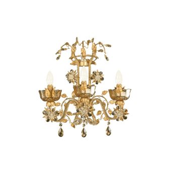 Mechini / Wall Lights / Clear and Coloured Bohemian Crystal A106/3