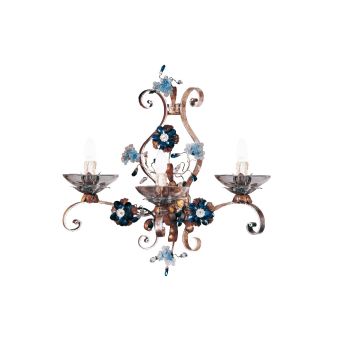 Mechini / Wall Lights  / Clear and Colored Bohemian Crystal A264/3