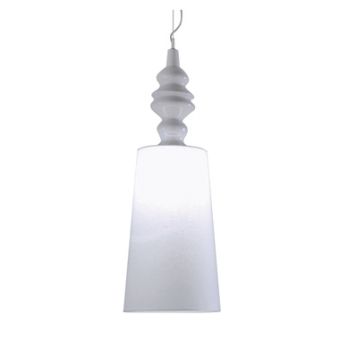 Karman / Pendants & Suspension Lights / Alì e Babà 35cm Ceramic & shade linen SE619BS