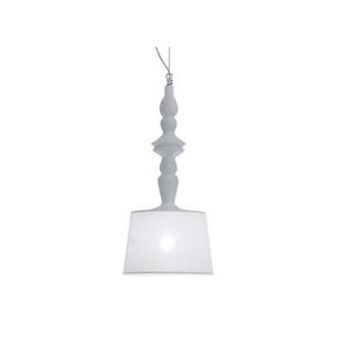 Karman / Pendants & Suspension Lights / Alì e Babà 30cm Ceramic & shade linen SE622BS