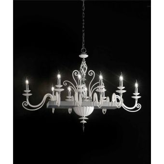 Euroluce Lampadari / Chandeliers / AXIS Alicante White 10