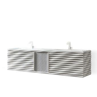 Corte Zari / Consoles with washbasin / Ebon 