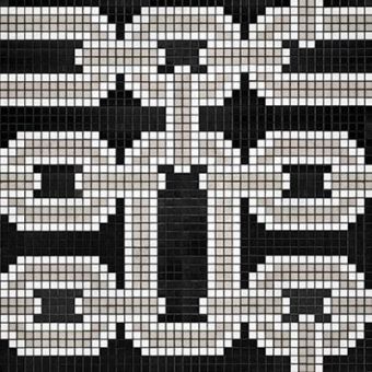 Bisazza / Mosaico - Decorations / Chains Black (Luxe)