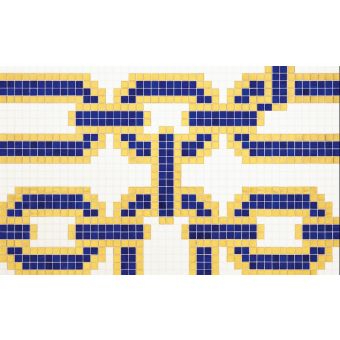 Bisazza / Mosaico - Decorations / Chains Blue (Luxe)