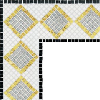 Bisazza / Mosaico - Borders / Giunone Oro Giallo 10