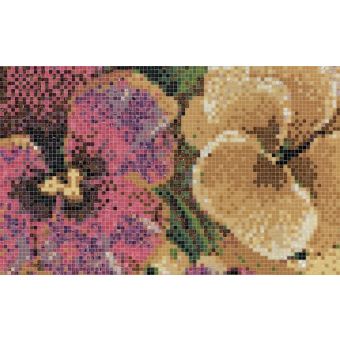 Bisazza / Mosaico - Decorations / Pensee (Flora)
