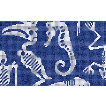 Bisazza / Mosaico - Decorations / Perished Blue (Modern)