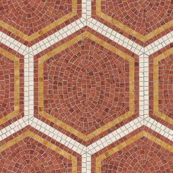 Bisazza / Marmosaico - Decorations / Piazza Scala Rosso