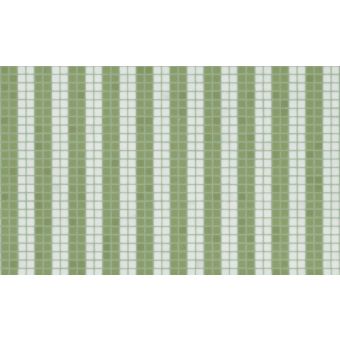 Bisazza / Mosaico - Decorations / Pinstripe Green (Flooring)