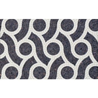 Bisazza / Mosaico - Decorations / Plait Black (Modern)