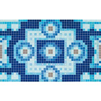 Bisazza / Mosaico - Decorations / Silk Blue (Modern)
