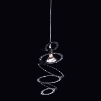 Patrizia Volpato / Pendants & Suspension Lights / Cassiopea Handcrafted Swarovski 24 Karat Gold