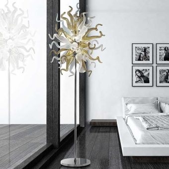 Glass & Glass Murano / Floor lamp / Ghirigori ART. E.H.F. 12/FL