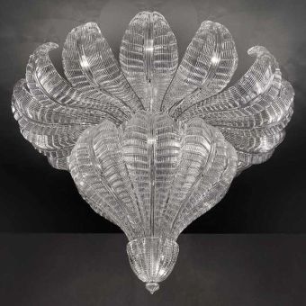 Glass & Glass Murano / Ceiling lamp / Naga 1 ART. 1530/P