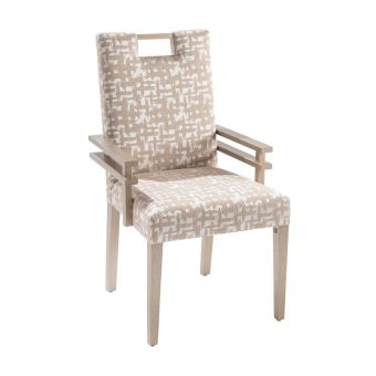 Adriana Hoyos / Chairs with Arms / Chocolate Arm Chair 120