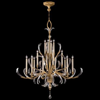 Fine Art Handcrafted Lighting / Chandeliers / Beveled Arcs 58″ Round 739640 770040
