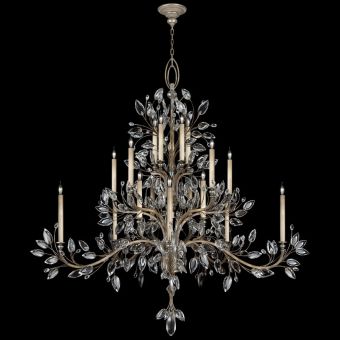 Fine Art Handcrafted Lighting / Chandeliers / Crystal Laurel 75″ Round 771240 774540