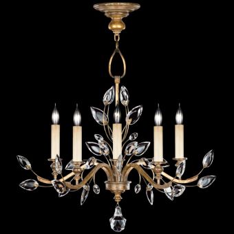 Fine Art Handcrafted Lighting / Chandeliers / Crystal Laurel 32″ Round 753040 775840
