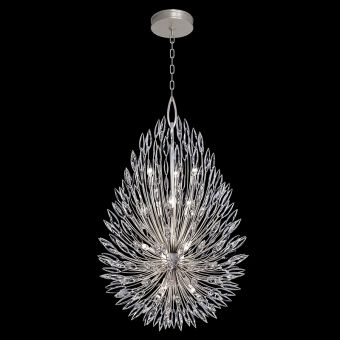 Fine Art Handcrafted Lighting / Pendant Lights / Lily Buds 33.5″ Round 883940