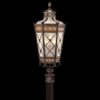 Fine Art Handcrafted Lighting / Outdoor Post Mounts / Chateau Outdoor 32″ 541680