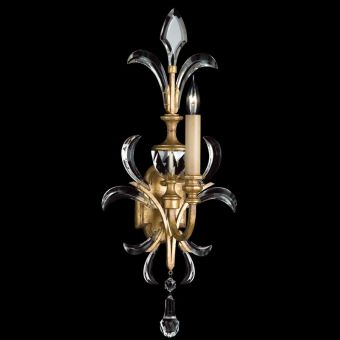 Fine Art Handcrafted Lighting / Wall Sconces / Beveled Arcs 29″ Sconce 704950 760450