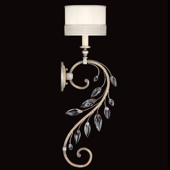 Fine Art Handcrafted Lighting / Wall Sconces / Crystal Laurel 32″ 774650 774850
