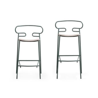 Traba / Stools / Genoa Met Stool TR-0049-MET