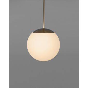Schwung design / Pendants & Suspension Lights / Glass Globe Opal 400
