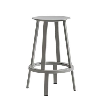 HAY / Revolver Bar Stool / Barpall Sky grey High / SET 2 pc / In Stock