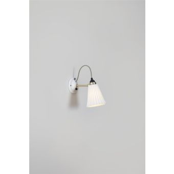 Original BTC / Wall Lights / Hector Pleat Medium Switched Brass