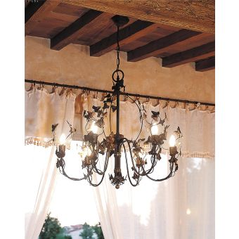 Officina Ciani / Chandeliers / Ivy Leaves HL1047CH-6