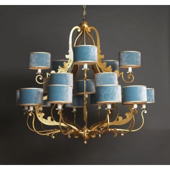 Officina Ciani / Chandeliers / in Wrought Iron HL1055CH-20 Marot
