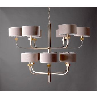 Officina Ciani / Chandeliers / Brass with Decorated “Knot” HL1086CH-12 Jackie
