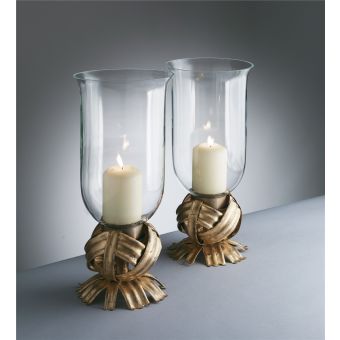 Officina Ciani / Candlesticks / Iron with Glass HL1093CA Effige