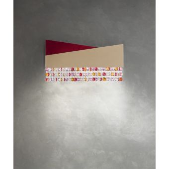 Euroluce Lampadari / Wall Sconces / Horizon lux 30 AP Red