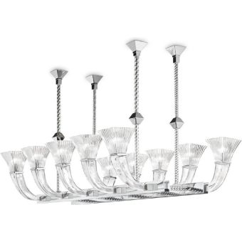 Arte Veneziana / Chandeliers / Horn Contemporary LCC-GLF-201-LC140