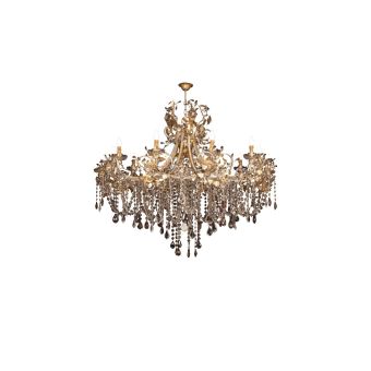 Mechini / Chandeliers / Clear and Coloured Bohemian Crystal L800/11
