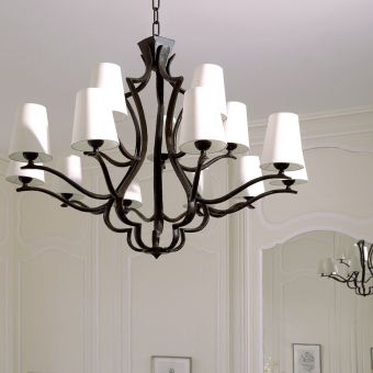 Objet Insolite / Bronze Chandeliers / Lustre Quinze