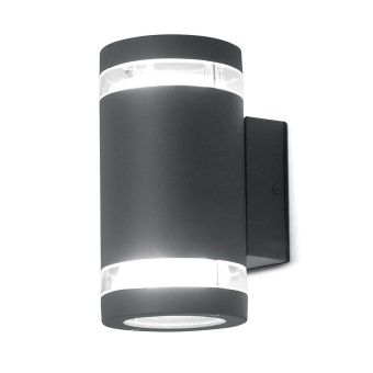 Elstead Lighting / Outdoor Wall Lights / Magnus 2 Graphite