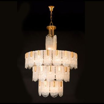 Mariner / Chandeliers / Casted Bronze & Venetian glass 20141.1