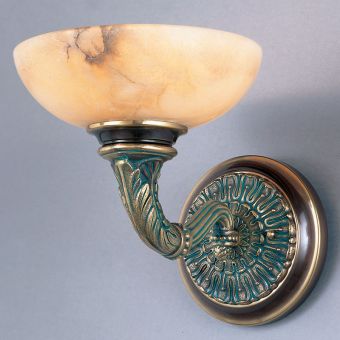 Mariner / Wall Sconces / Casted Bronze & Alabaster 18155.0