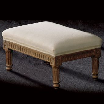 Massant / Poufs & Ottomans / Louis XVI Footstool L16TB1