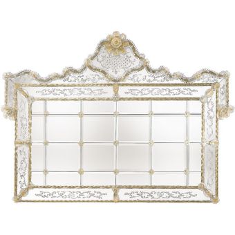 Arte Veneziana / Wall Mirrors / Mirandolina Venetian Style MVX-AVA-001-0400