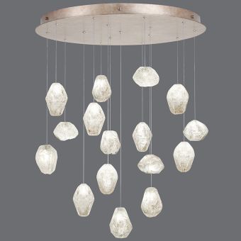 Natural Inspirations 32″ Round Pendant 862840-13L, 23L by Fine Art Handcrafted Lighting