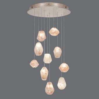 Natural Inspirations 22″ Round Pendant 863540-14L, 24L by Fine Art Handcrafted Lighting