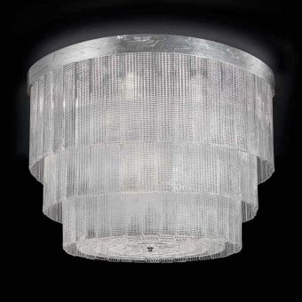Glass & Glass Murano / Ceiling lamp / Reflections ART. 520F/P